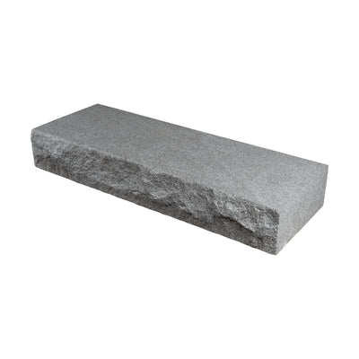 Block Step Granite - Bergama Graphite Grey 1000x350x150