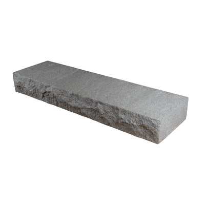 Block Step Granite - Bergama Graphite Grey 1200x350x150