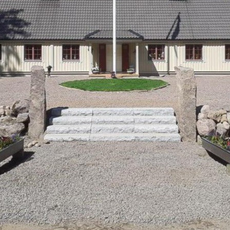 Stentrappa Granit Mini Grå 1000x320x120 | Stenbolaget.