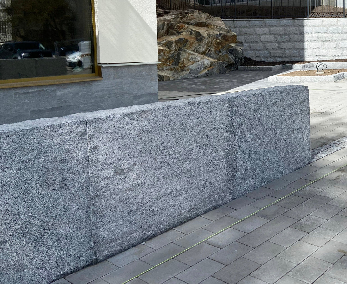 Wall Block Rustic - Bergama Granite Grey 1000x1000x200