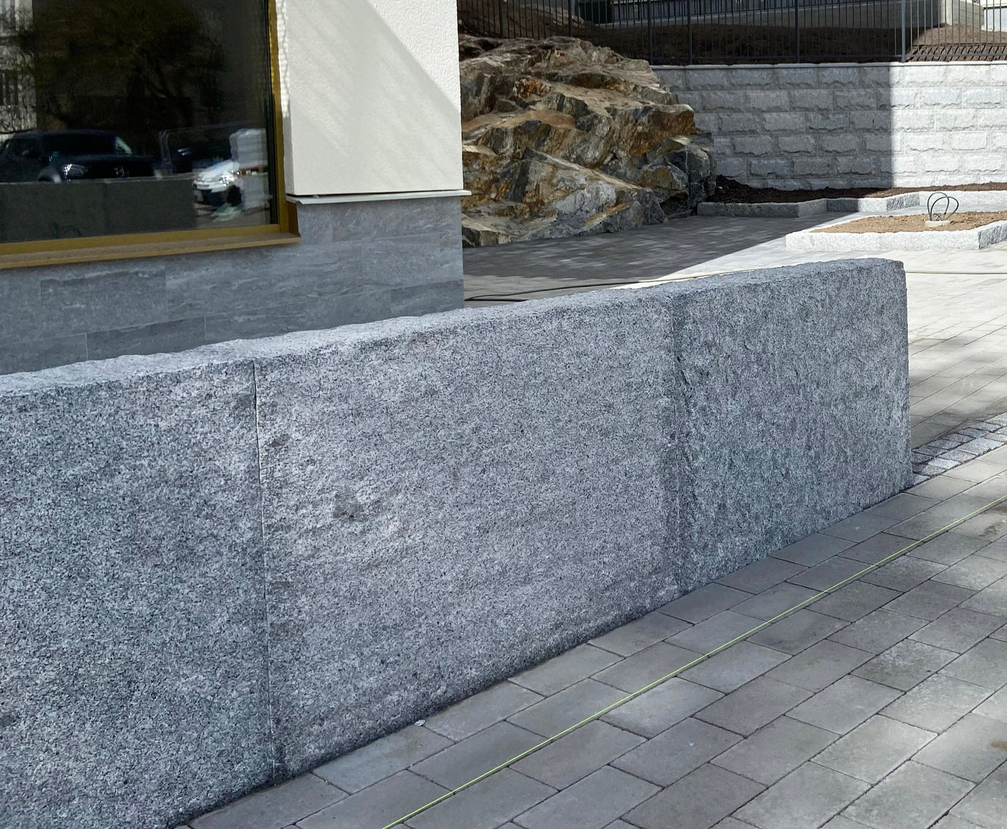 Wall Block Rustic - Bergama Granite Grey 1000x800x200