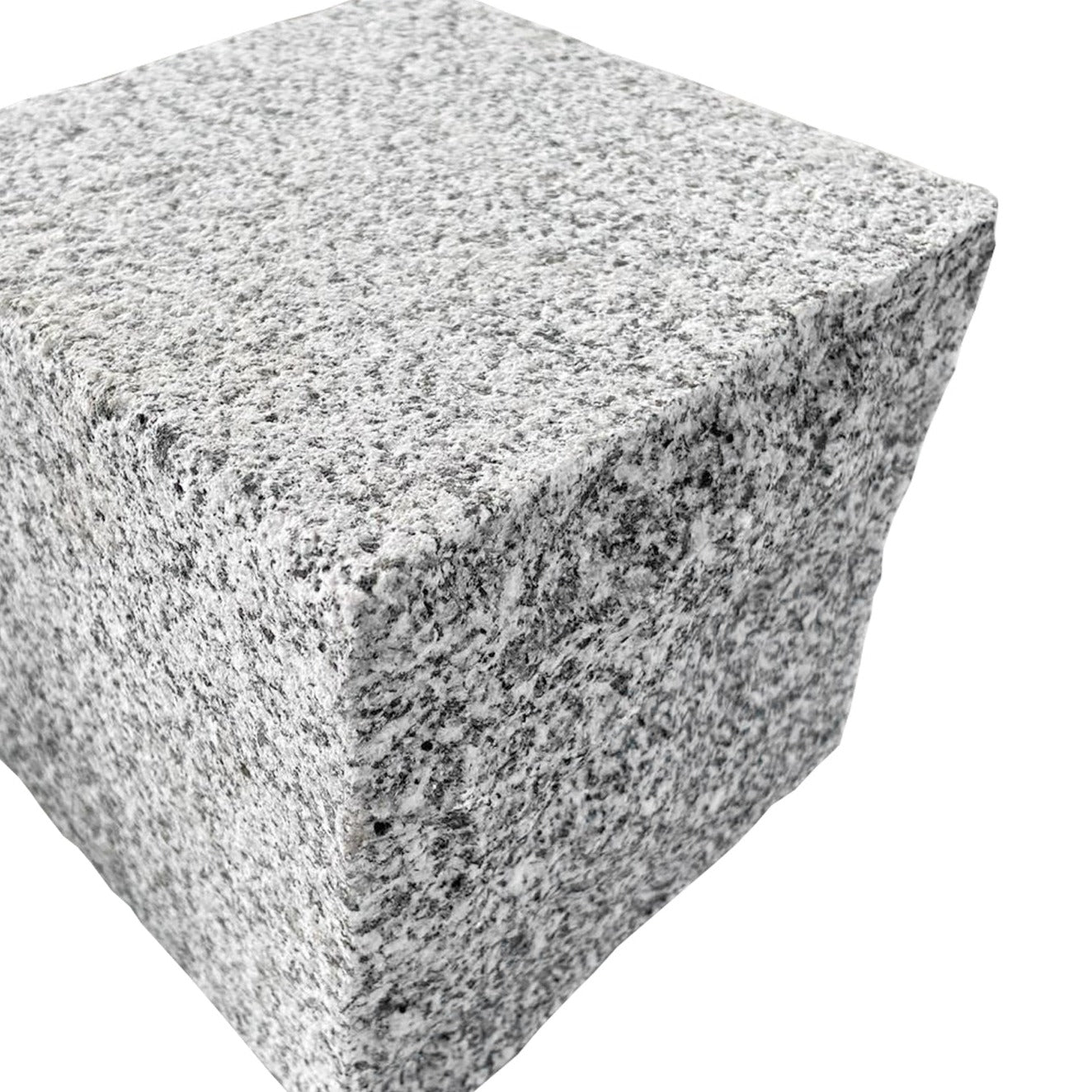 Cube Stone Split/Blasted Granite Bergama Grey 160x160x150