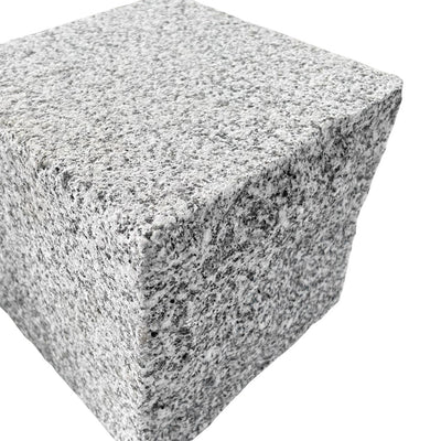 Cube Stone Split/Blasted Granite Bergama Grey 160x160x150