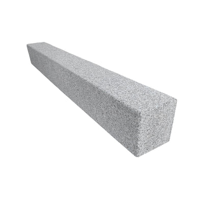 Curb Stone Blasted Granite Bergama Grey Custom Length x120x120