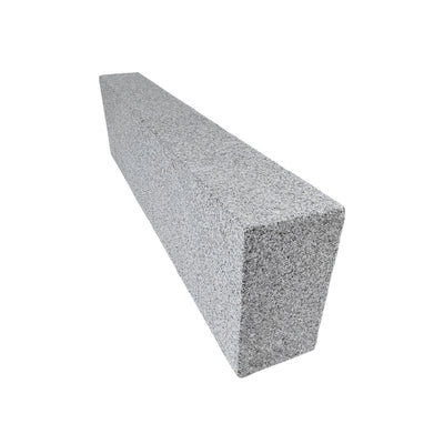 Curb Stone Blasted Granite Bergama Grey Custom Length x180x100
