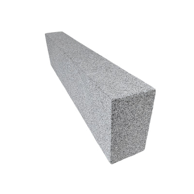 Curb Stone Blasted Granite Bergama Grey Custom Length x250x120