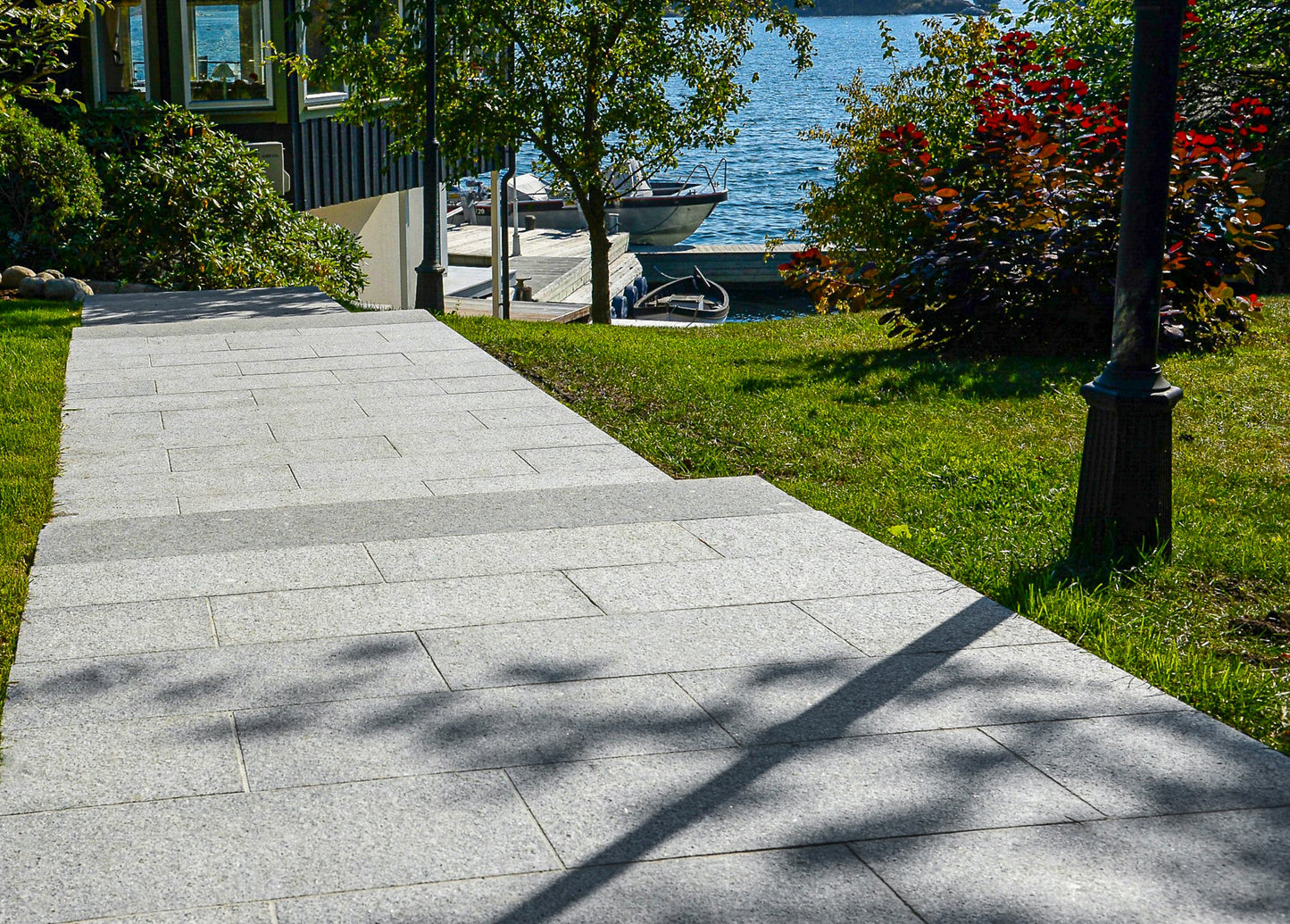 Granite Patio Tile - Bergama Granite Grey 800x400x30