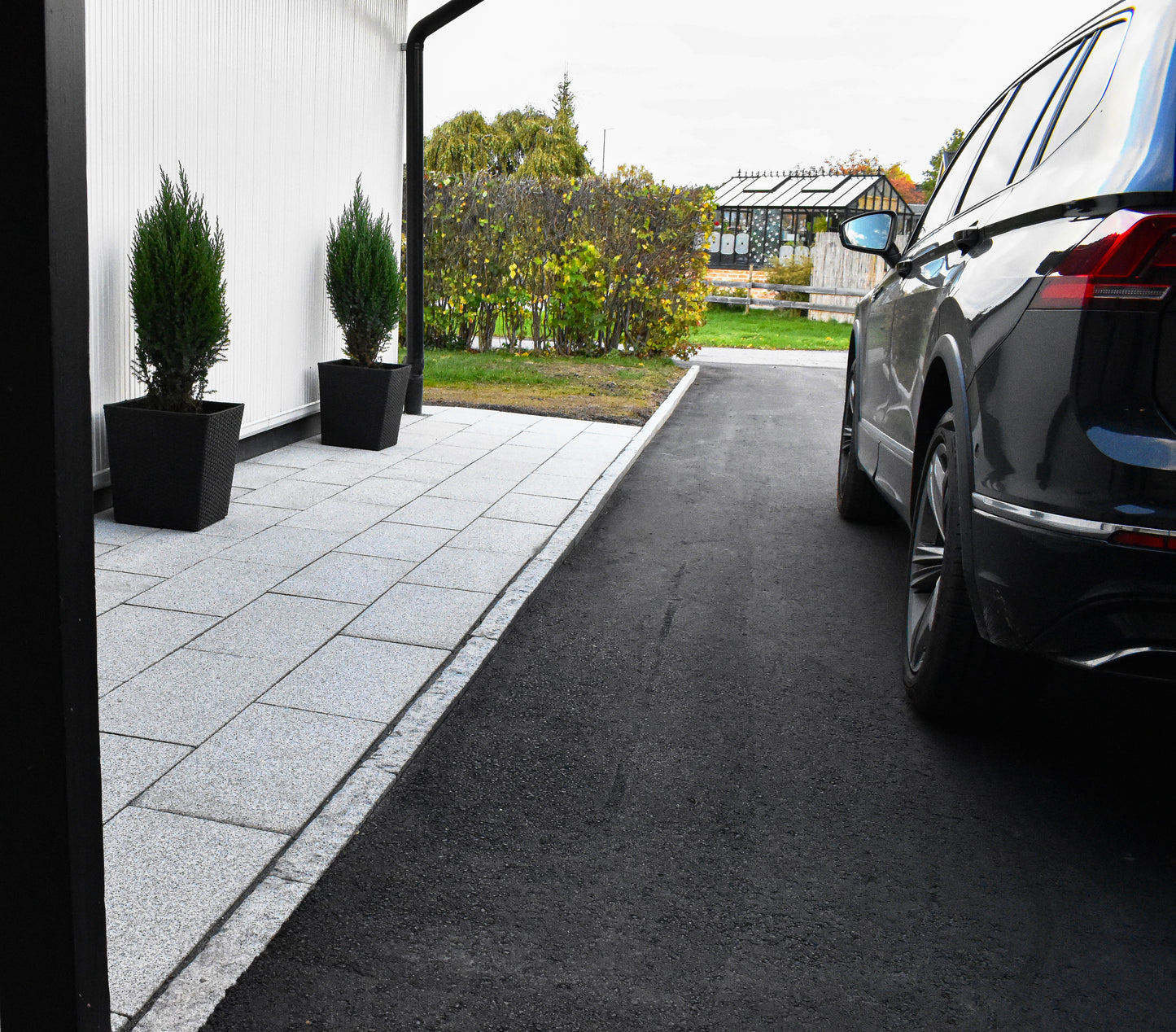 Granite Patio Tile - Bergama Granite Grey 600x300x30