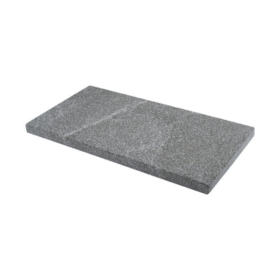 Granite Patio Tile - Bergama Granite Graphite Grey 600x300x30
