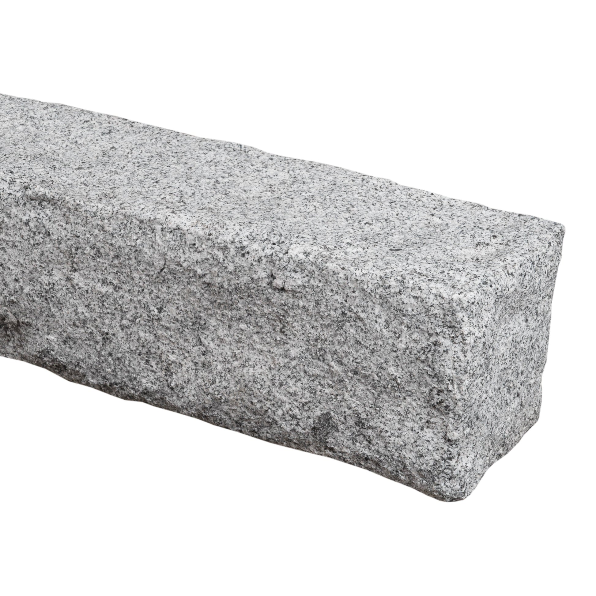 Granitstolpe Grå Rustik 1200x150x150 | Stenbolaget.