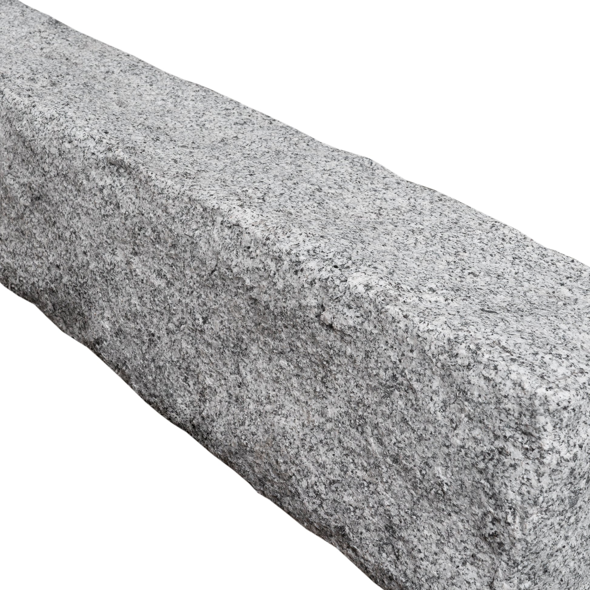 Granitstolpe Grå Rustik 1200x150x150 | Stenbolaget.