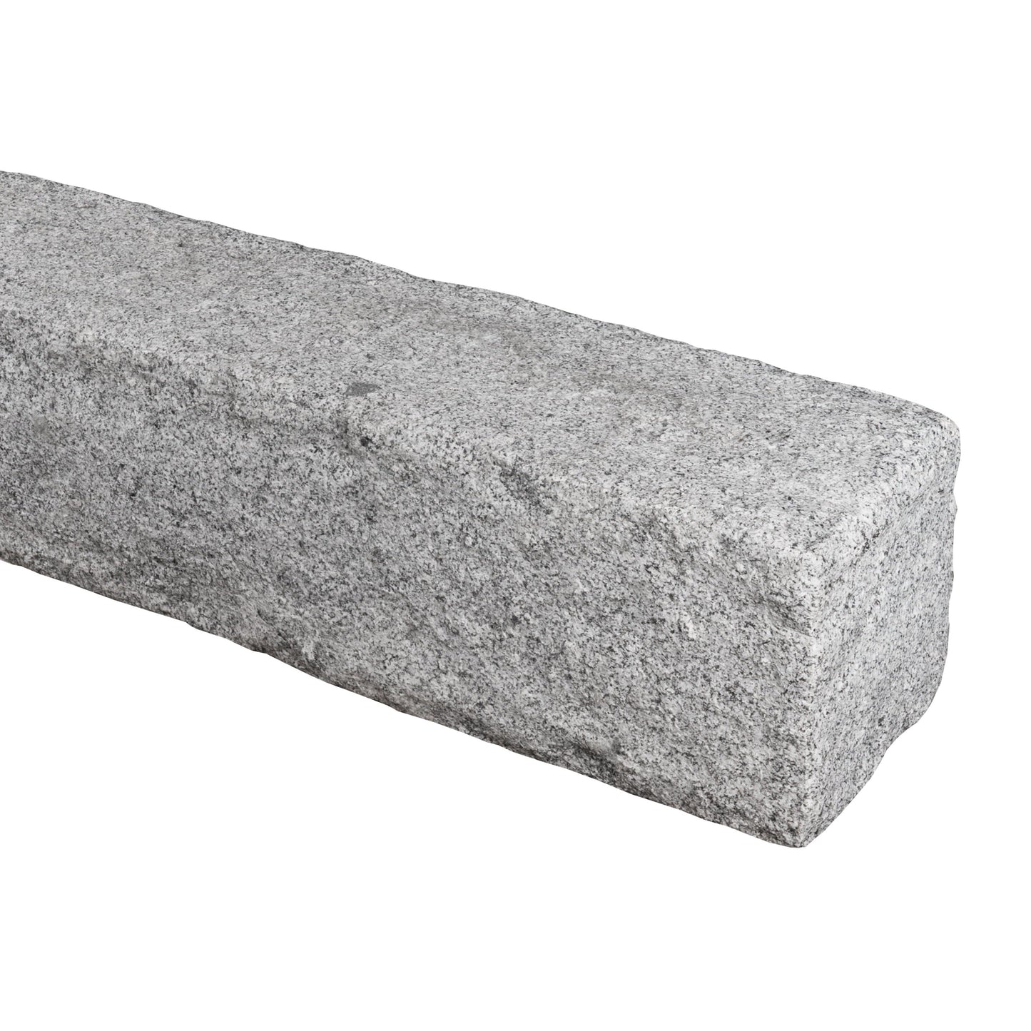 Granitstolpe Grå Rustik 1500x250x250 | Stenbolaget.
