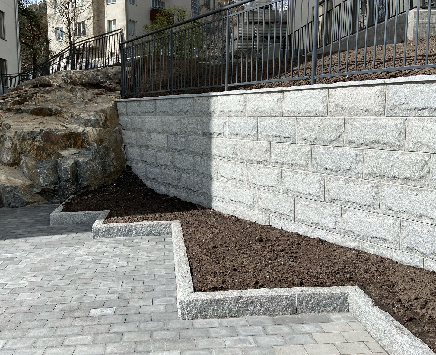 Wall Cladding - Bergama Granite Grey 600x300x30-50