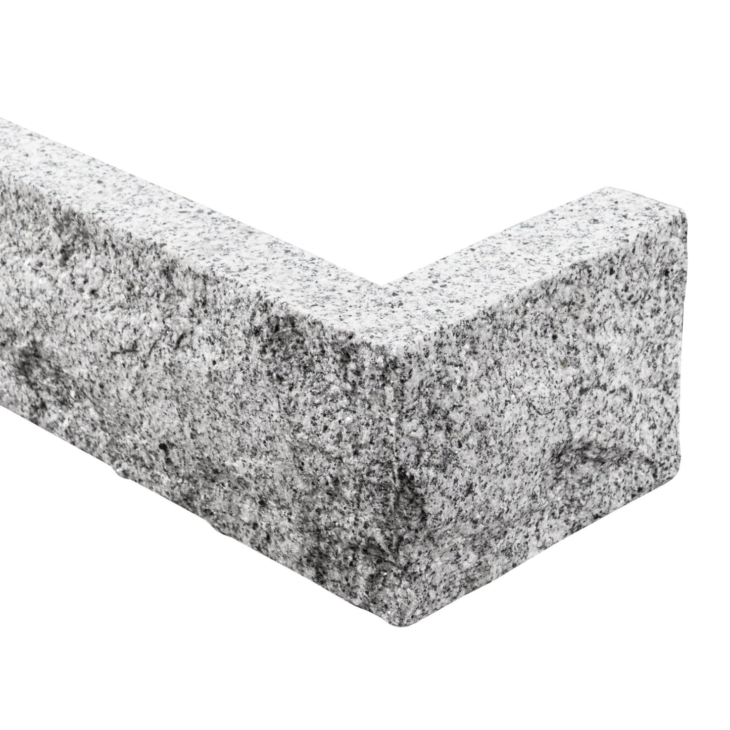 Murbeklädnad Rustik Hörn Grå 400/100x100x30-50 | Stenbolaget.