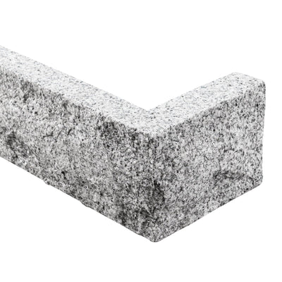 Murbeklädnad Rustik Hörn Grå 400/100x100x30-50 | Stenbolaget.