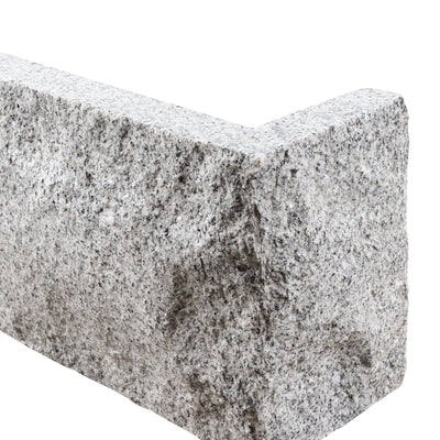 Murbeklädnad Rustik Hörn Grå 400/100x200x30-50 | Stenbolaget.