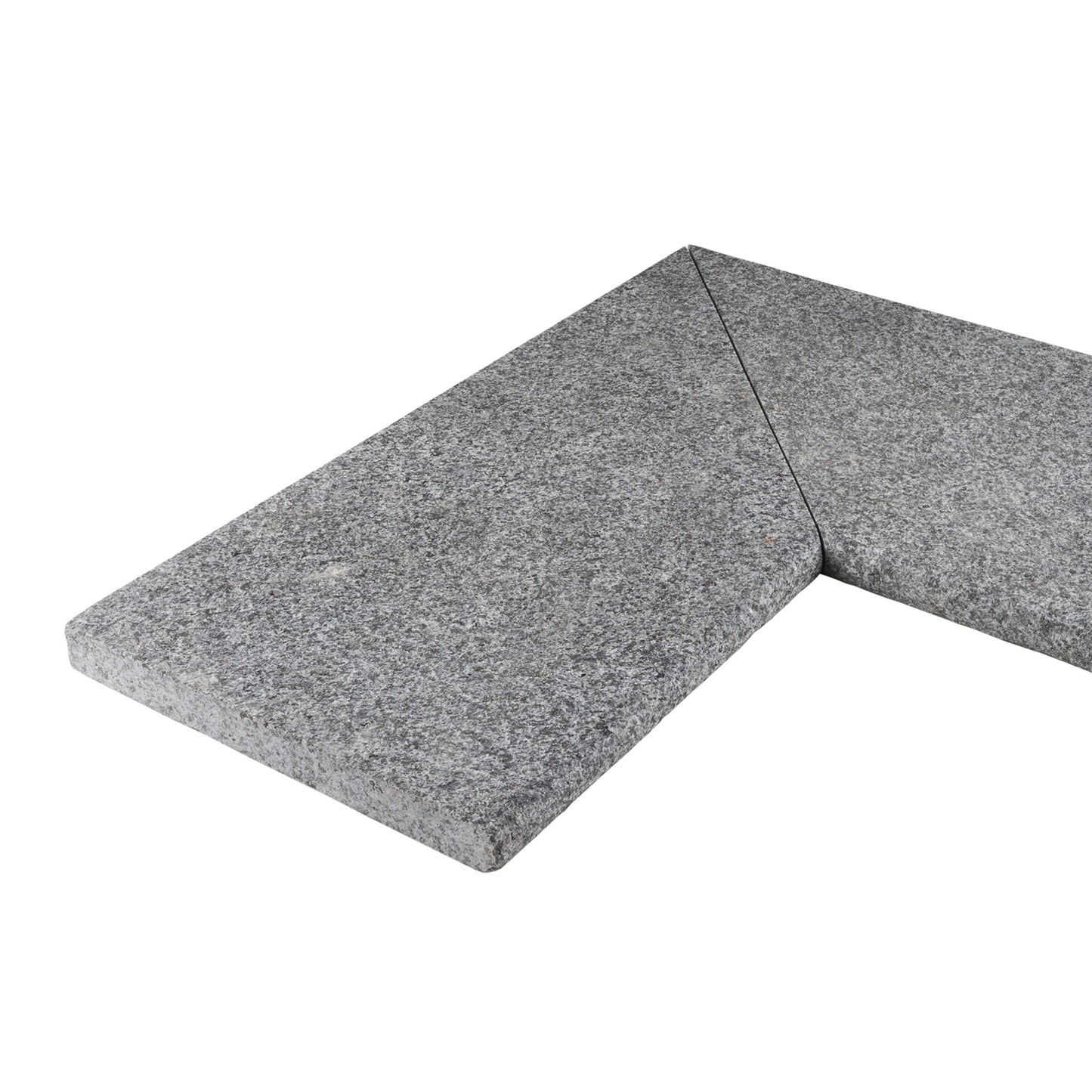 Pool Coping Corner Bergama Granite Graphite Grey 500/500x300x30