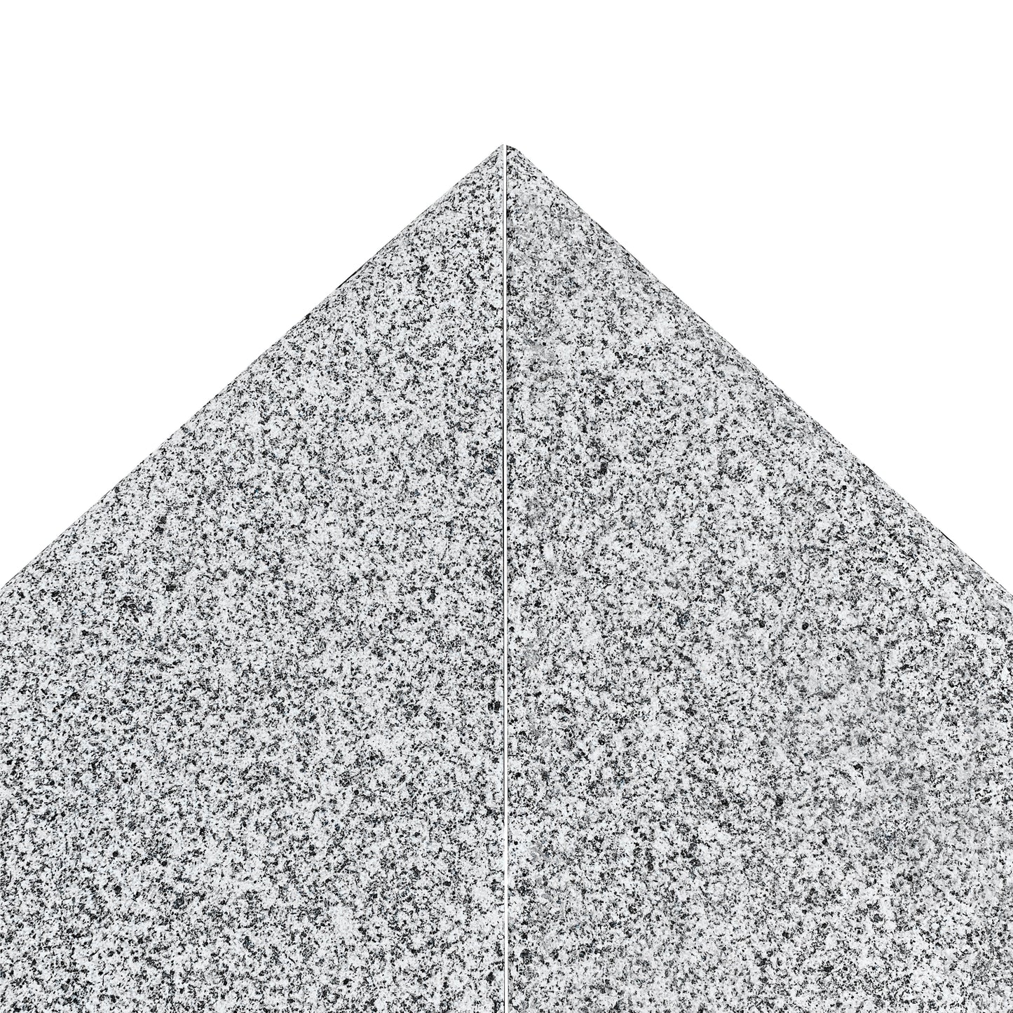 Pool Coping Double Bullnose Corner Bergama Granite Grey 500/500x300x50