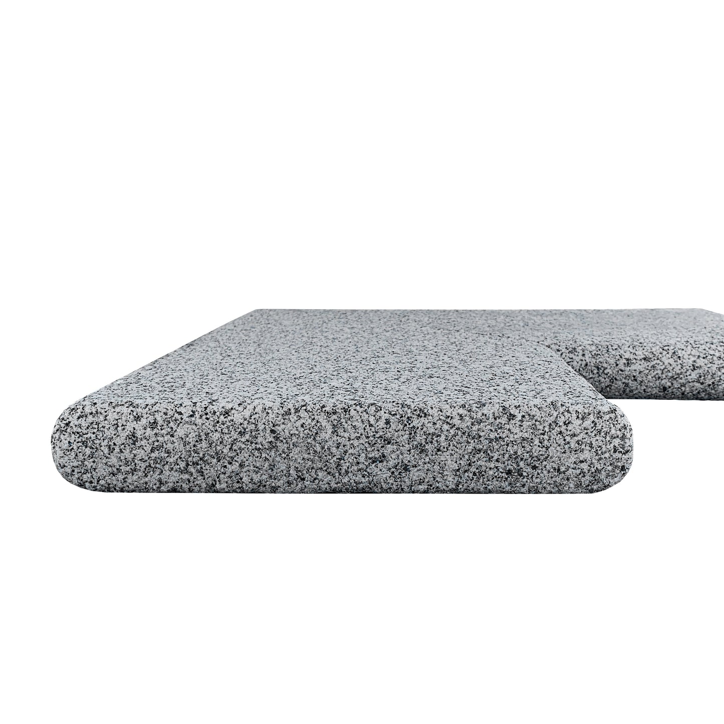 Pool Coping Double Bullnose Corner Bergama Granite Grey 500/500x300x50
