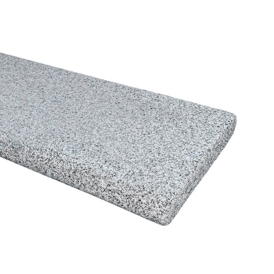 Pool Coping Double Bullnose Bergama Granite Grey 600x300x50