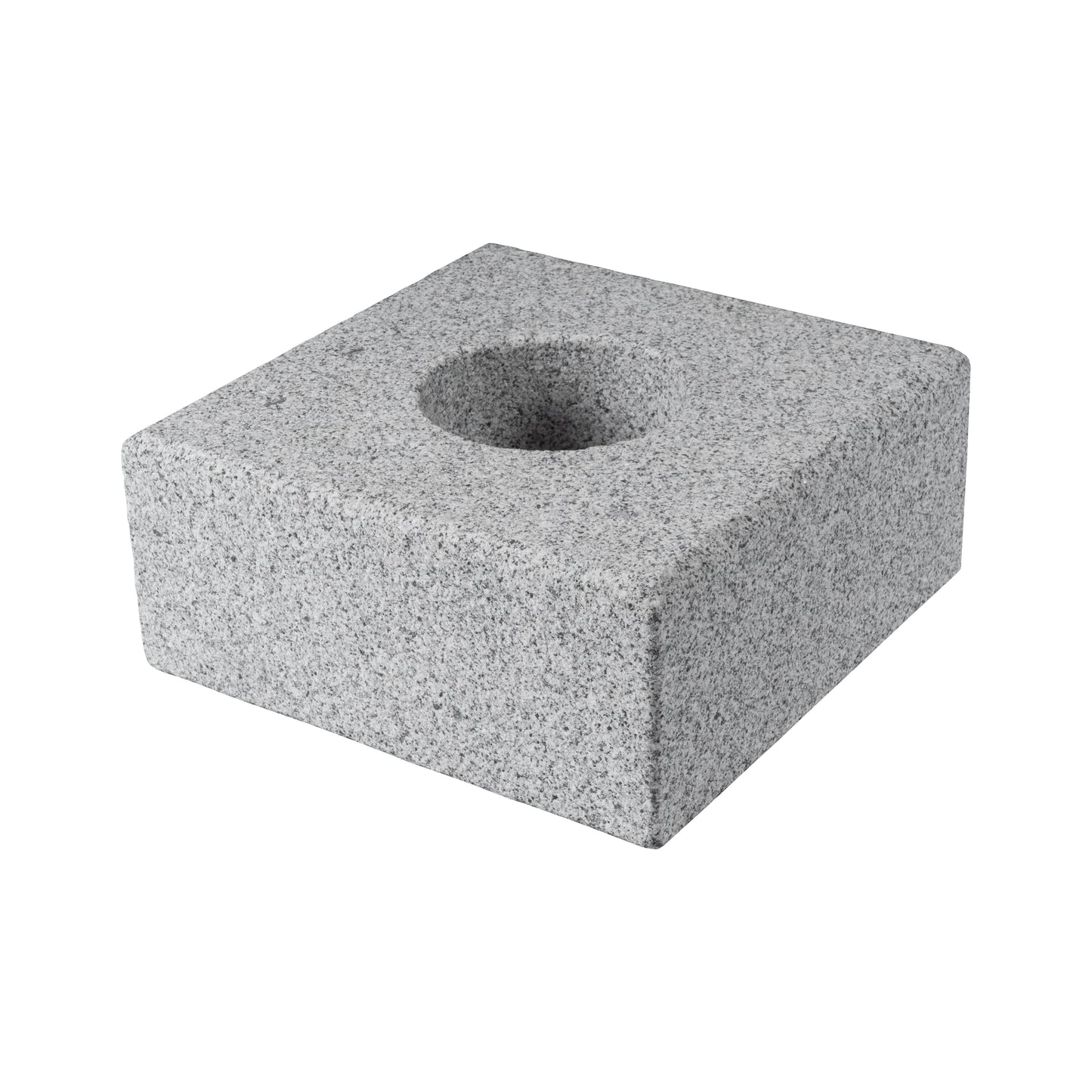 Stolpelement Granit Grå Modern 350x350x150 | Stenbolaget.