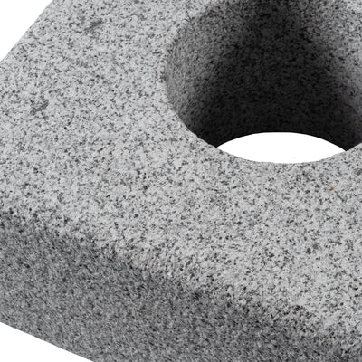 Stolpelement Granit Grå Modern 350x350x150 | Stenbolaget.