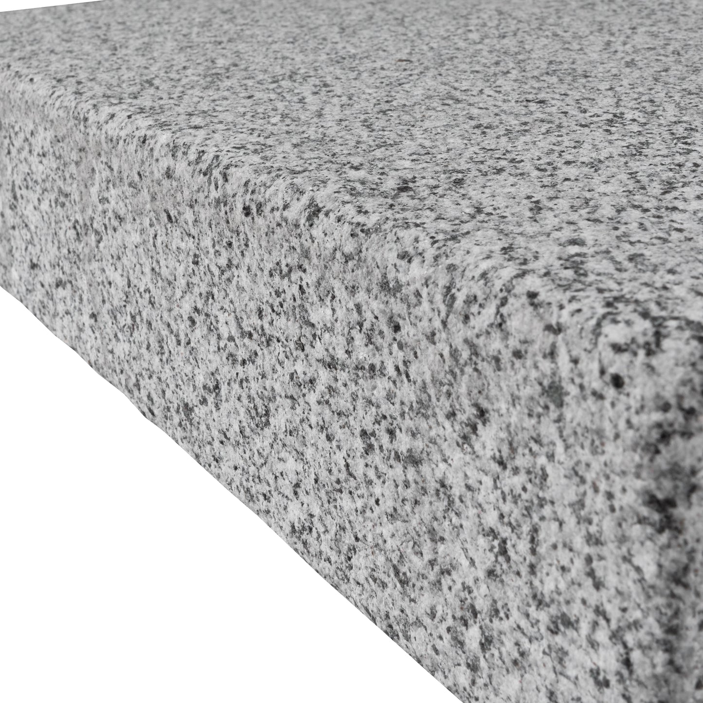 Stolptopp Granit Grå Modern 400x400x70 | Stenbolaget.