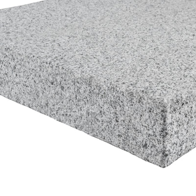 Stolptopp Granit Grå Modern 350x350x70 | Stenbolaget.