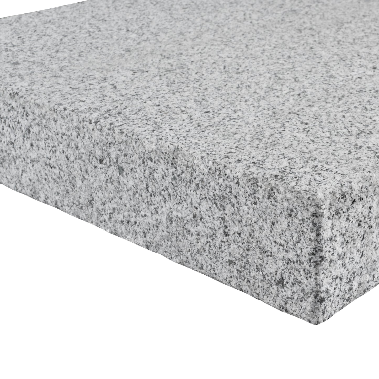 Stolptopp Granit Grå Modern 400x400x70 | Stenbolaget.