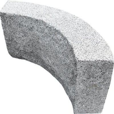 Curb Stone RV2 Granite Bergama Grey Radius 0,5-12,0 500-1100x300x120