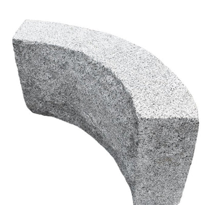 Curb Stone RV1 Granite Bergama Grey Radius 0,5-12,0 500-1100x300x150