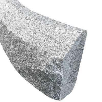 Curb Stone RF1 Granite Bergama Grey Radius 0,5-12,0 500-1100x300x150