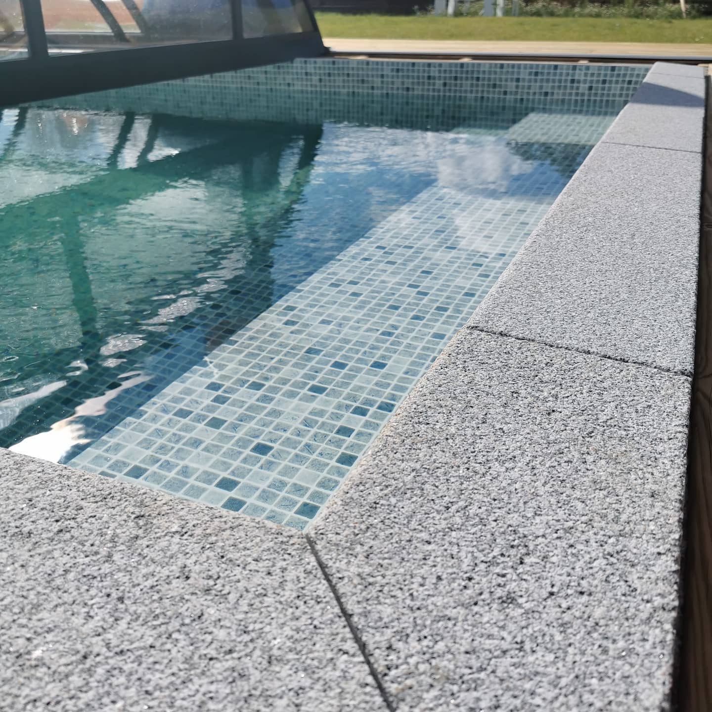 Pool Coping Bergama Granite Grey 600x300x30