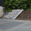 Granitkantsten RV2  Grå Rak 700-1100x300x120 | Stenbolaget.