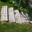 Granitkantsten RV4 Grå Rak 700-1100x300x100 | Stenbolaget.