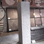Post/Pole Rustic Granite Bergama Grey 2300x400x400