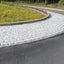 Curb Stone RF4 Granite Bergama Grey Radius 0,5-12,0 500-1100x300x100