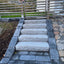 Block Step Granite - Bergama Grey 1700x350x150