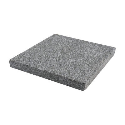 Granite Patio Tile - Bergama Granite Graphite Grey 300x300x30