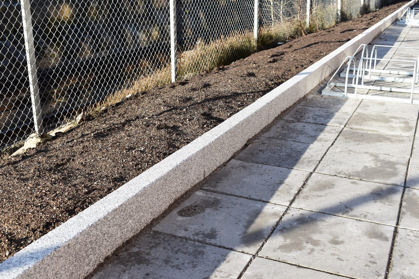 Curb Stone GV2 Granite Bergama Grey Modern 700-1100x300x120