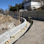 Curb Stone RV4 Granite Bergama Grey Radius 0,5-12,0 500-1100x300x100