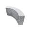 Curb Stone RV4 Granite Bergama Grey Radius 0,5-12,0 500-1100x300x100