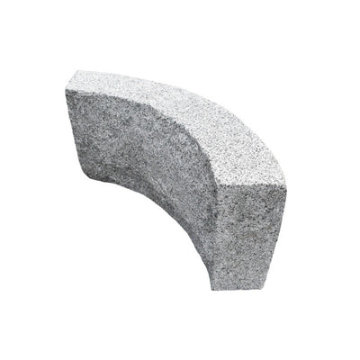 Curb Stone RV4 Granite Bergama Grey Radius 0,5-12,0 500-1100x300x100