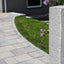 Granitstolpe Grå Modern 2000x350x350 | Stenbolaget.