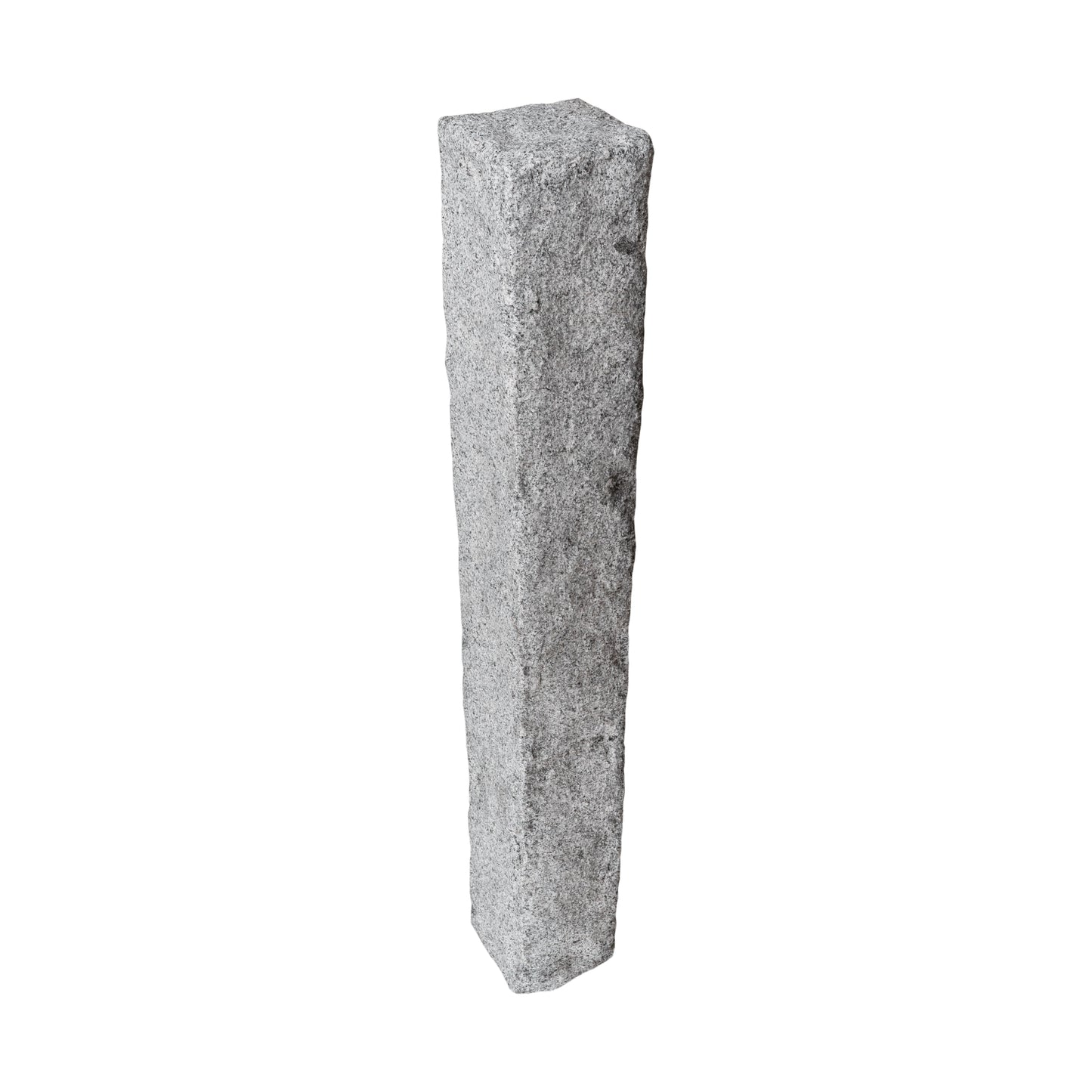Granitstolpe Grå Rustik 1200x150x150 | Stenbolaget.