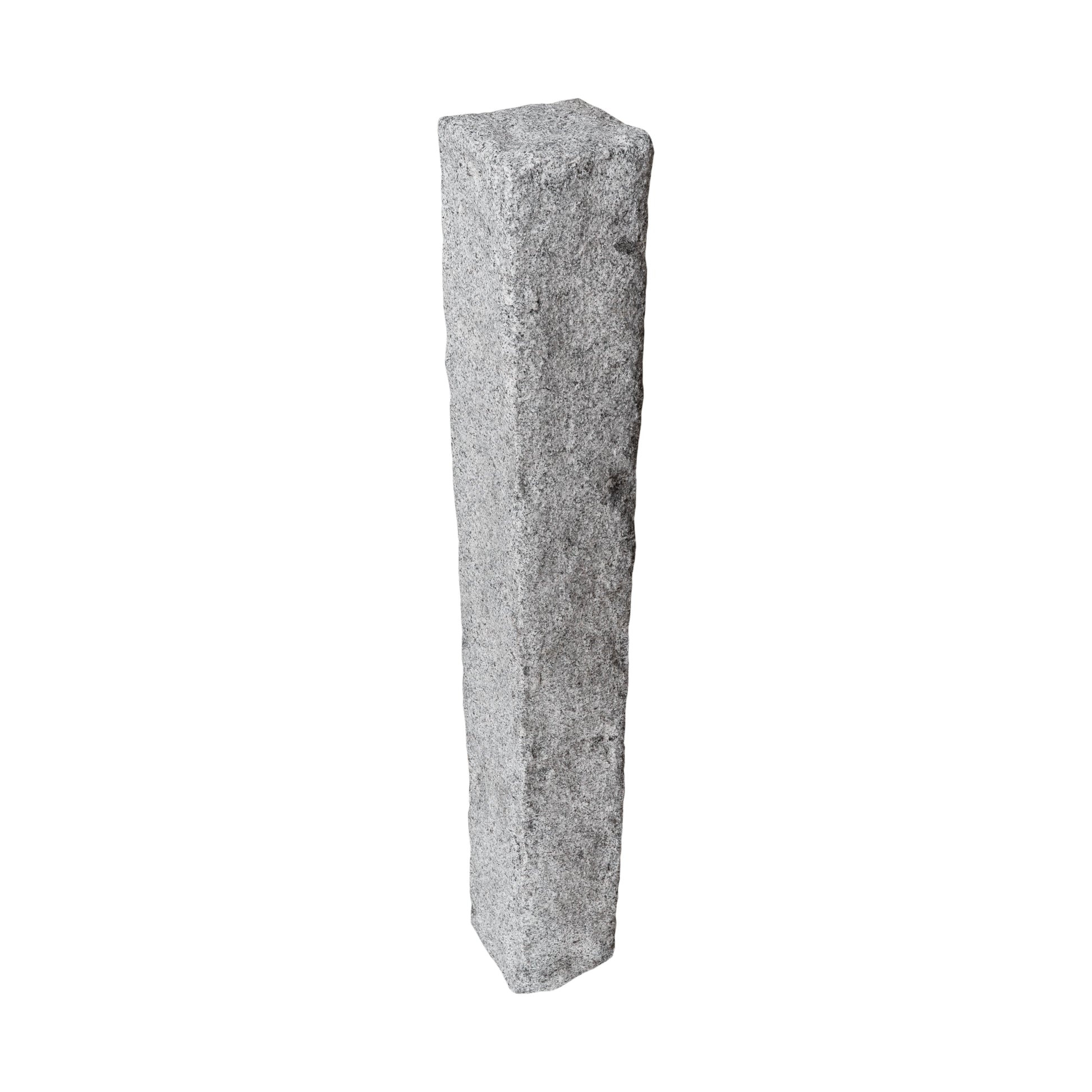 Granitstolpe Grå Rustik 1200x150x150 | Stenbolaget.