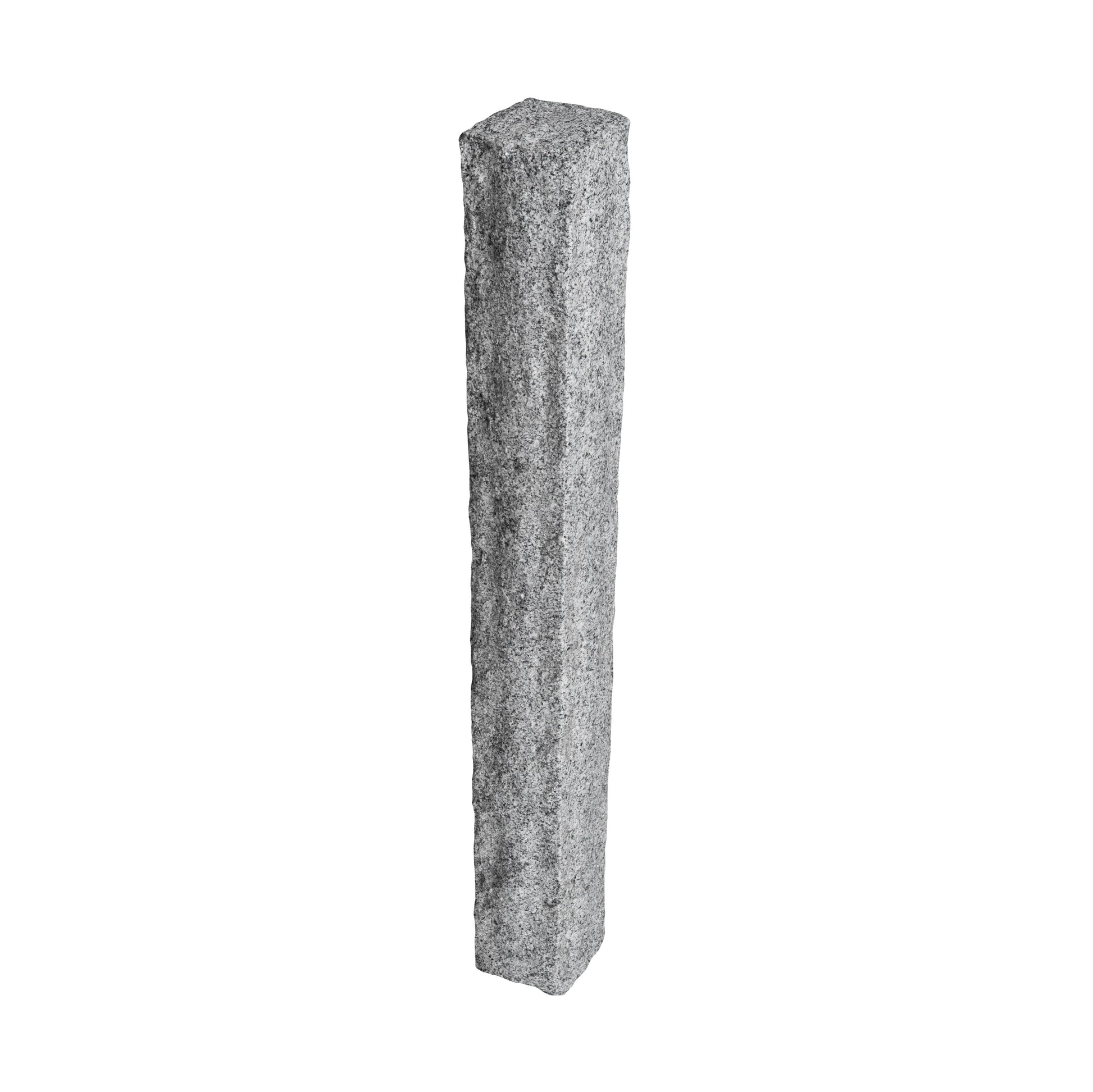 Granitstolpe Grå Rustik 900x100x100 | Stenbolaget.