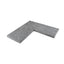 Pool Coping Corner Bergama Granite Graphite Grey 500/500x200x30
