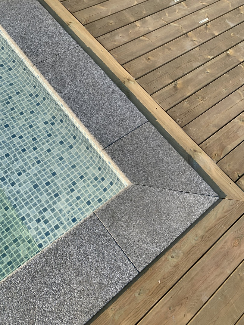 Pool Coping Bergama Granite Graphite Grey 600x300x30