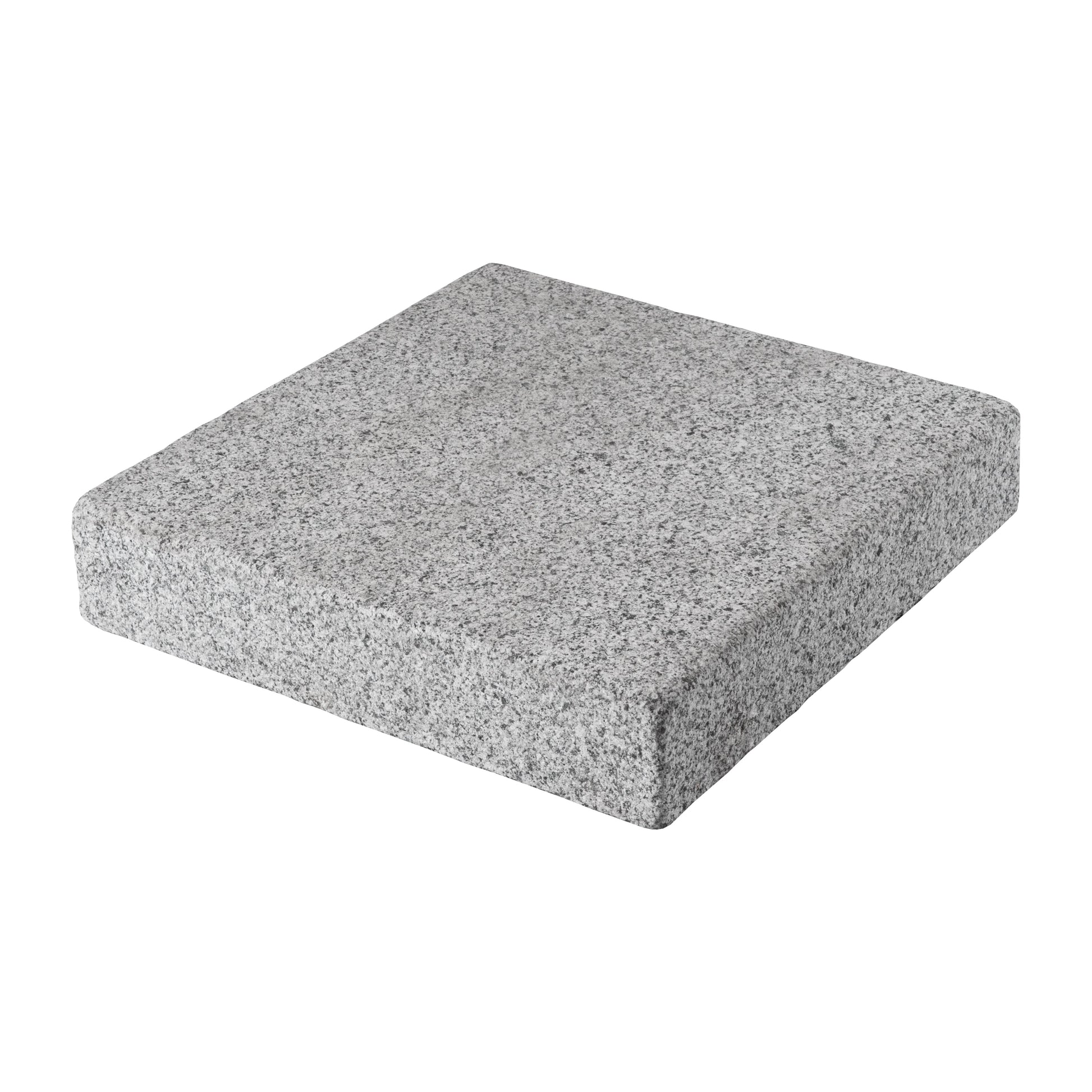 Stolptopp Granit Grå Modern 400x400x70 | Stenbolaget.